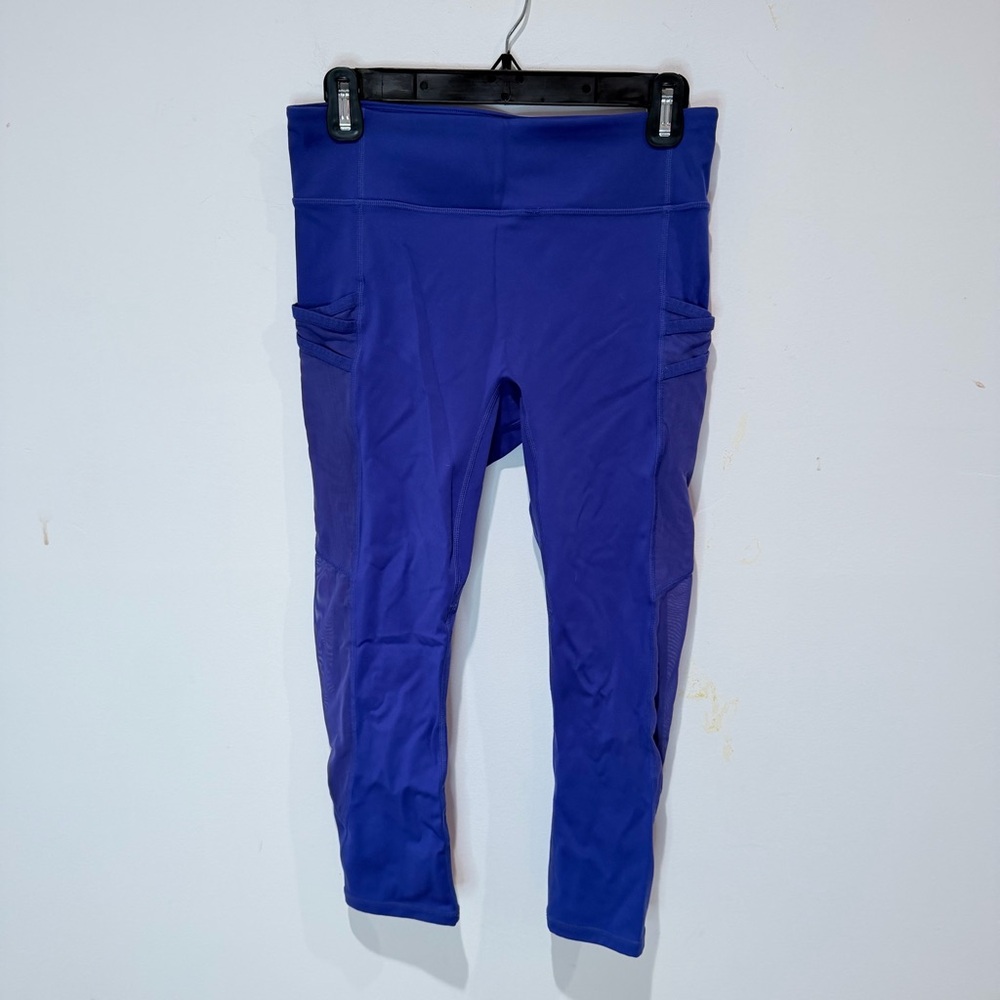 Fabletics Motion365 Blue Performance Leggings - image 1